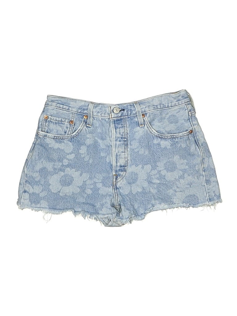 Pre-owned Levi's Denim Shorts In Blue