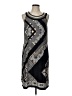 Studio One Argyle Gray Casual Dress Size L - photo 1