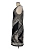 Studio One Argyle Gray Casual Dress Size L - photo 5