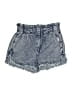 TGLA 100% Cotton Blue Denim Shorts Size S - photo 1