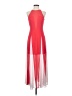 Express Color Block Red Cocktail Dress Size 0 - photo 1