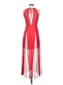 Express Color Block Red Cocktail Dress Size 0 - photo 2