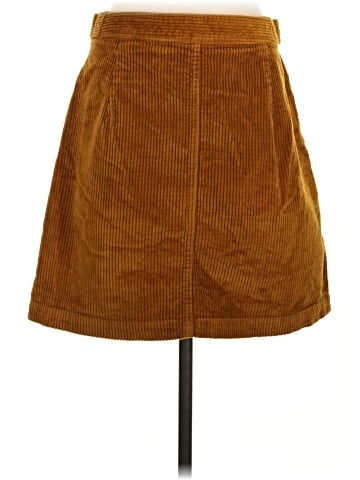 Madewell Corduroy A-Line Mini Skirt: Patch Pocket Edition (view 2)