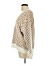 Love Token Chevron-herringbone Tan Pullover Sweater Size L - photo 5