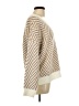 Love Token Chevron-herringbone Tan Pullover Sweater Size L - photo 4