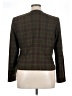 Pendleton 100% Wool Plaid Green Wool Blazer Size 16 - photo 2