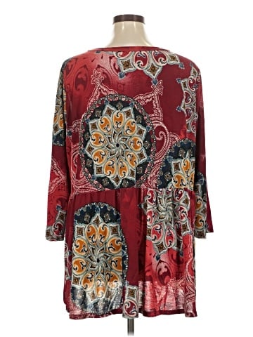Paisley Grace 3/4 Sleeve Blouse (view 2)