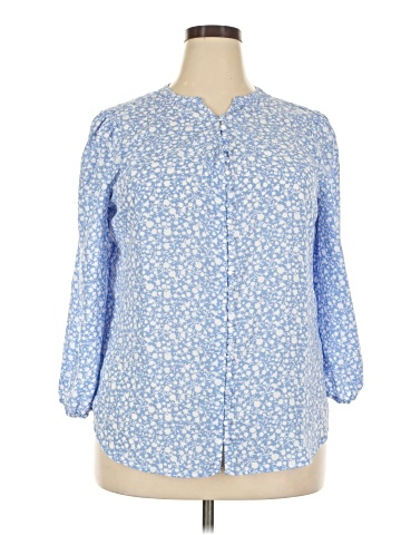 Monday Fun 3/4 Sleeve Blouse (view 1)