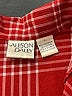 Allison Daley Plaid Red Short Sleeve Blouse Size L - photo 7