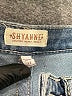 Shyanne Hearts Tan Blue Jeans Size 27 waist - photo 7