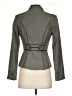 White House Black Market 100% Polyester Tweed Gray Blazer Size 00 - photo 2