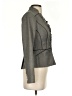White House Black Market 100% Polyester Tweed Gray Blazer Size 00 - photo 4