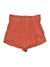 Capulet Solid Orange Shorts Size M - photo 1