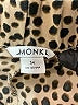 Monki 100% Polyester Animal Print Gold Casual Pants Size 34 waist - photo 8
