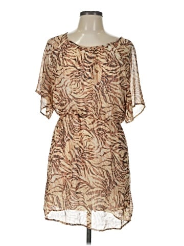 Pink Rose Casual Dress (view 1)