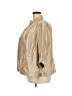 DressBarn 100% Polyester Metallic Gold Tan Jacket Size 22 - photo 5