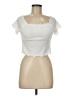 GU White Short Sleeve Top Size M - photo 1