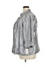 DressBarn 100% Polyester Metallic Silver Raincoat Size 22 - photo 5