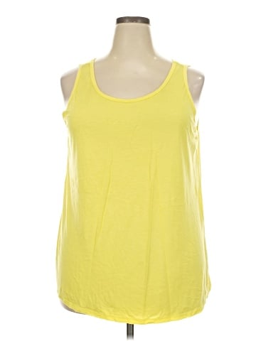 a.n.a. A New Approach Sleeveless T-Shirt (view 1)
