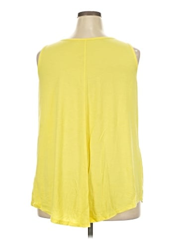 a.n.a. A New Approach Sleeveless T-Shirt (view 2)
