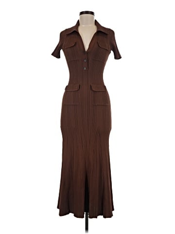 Self-Portrait Knit Midi Dress (view 1)