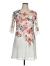 Brittany Black 100% Polyester Floral White Casual Dress Size XL - photo 1