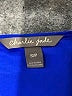 Charlie Jade 100% Silk Solid Blue Romper Size S - photo 4
