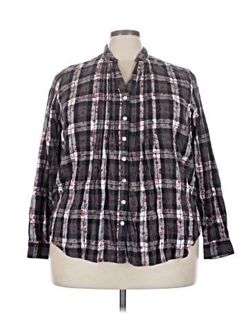 Roper 3/4 Sleeve Button-Down Shirt (view 1)
