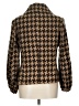 Chadwicks 100% Polyester Houndstooth Gold Blazer Size 10 - photo 2