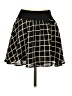 Bebe 100% Polyester Argyle Black Casual Skirt Size M - photo 1