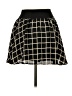 Bebe 100% Polyester Argyle Black Casual Skirt Size M - photo 2