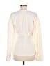 H&M Color Block Ivory Long Sleeve Blouse Size M - photo 2