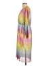 ASOS Tie-dye Silver Cocktail Dress Size 12 - photo 5