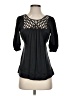 Bebe Black 3/4 Sleeve Blouse Size XS - photo 1