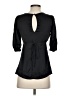 Bebe Black 3/4 Sleeve Blouse Size XS - photo 2