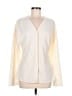 H&M Color Block Ivory Long Sleeve Blouse Size M - photo 1