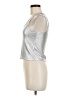 Pull&Bear Metallic Silver Sleeveless Top Size M - photo 5