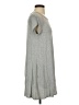 Soprano Solid Gray Casual Dress Size S - photo 4