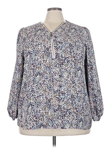 Philosophy Republic Clothing 3/4 Sleeve Blouse (view 1)