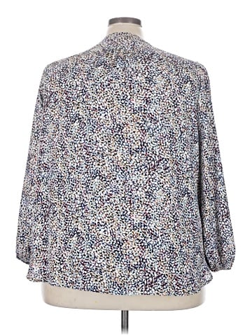 Philosophy Republic Clothing 3/4 Sleeve Blouse (view 2)