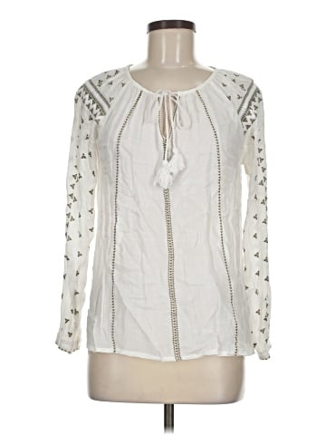 Love Stitch Long Sleeve Blouse (view 1)