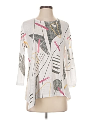 Jess & Jane 3/4 Sleeve T-Shirt (view 1)