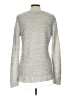 Liz Claiborne Career Metallic Silver Pullover Sweater Size L - photo 2