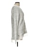 Liz Claiborne Career Metallic Silver Pullover Sweater Size L - photo 4