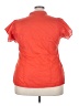 Cato Orange Short Sleeve Blouse Size 22 - photo 2