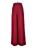 Zara 100% Polyester Burgundy Casual Pants Size S - photo 2