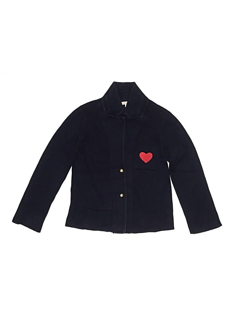 Pre-owned Crewcuts Kids' Cardigan Sweater In Blue