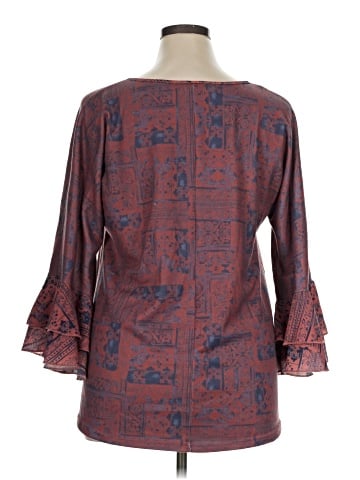 Weekend Suzanne Betro 3/4 Sleeve Blouse (view 2)