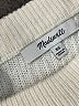 Madewell Solid Ivory Pullover Sweater Size XS - photo 7