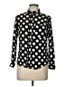 New Look Polka Dots Black Long Sleeve Blouse Size 10 Petite - photo 1